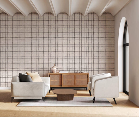 Grid Sketch Wallpaper⁠