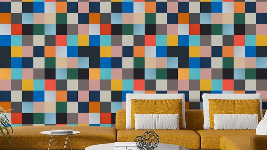 The colors are a blend of various hues, possibly with a subtle gradient effect.

