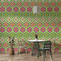 Suitable for a retro, eclectic, or themed interior.
