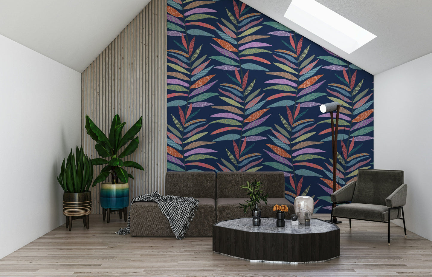 Botanical Groove Wallpaper⁠