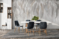 Decorative grunge wallpaper with soft gleam