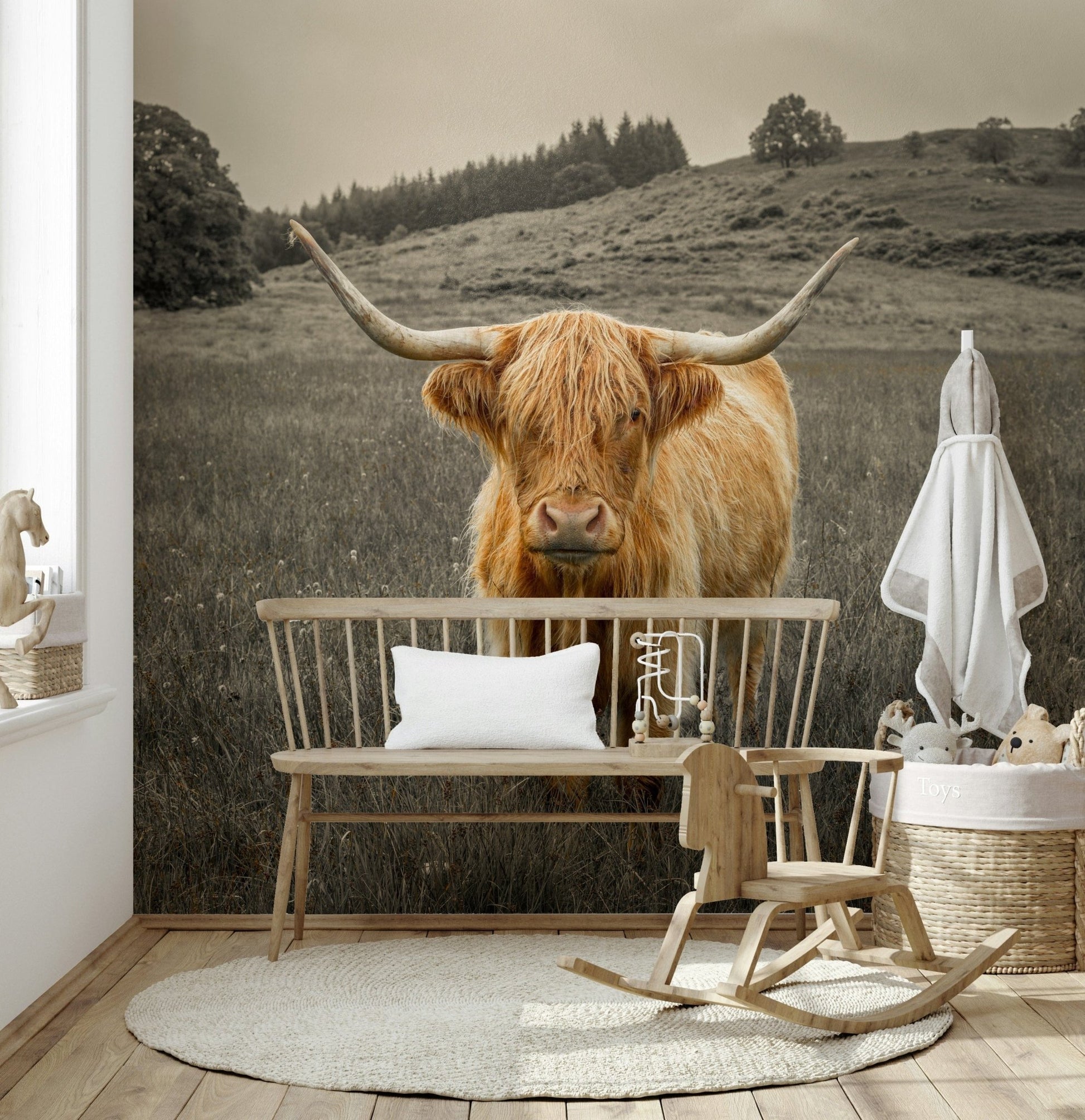 Guardians of the Highlands Wall Mural
