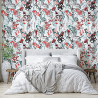 Artistic wall design with Hakuna’s organic forms

