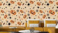 Halloween Fun Wallpaper with jack-o’-lanterns
