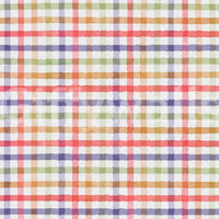 Modern and colorful checkered plaid wallpaper.

