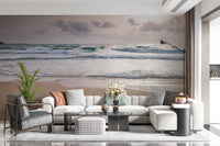 Happy Beach Vibes Wall Mural