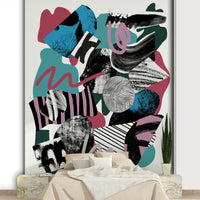 Happy Soul mural adding a burst of color to any room

