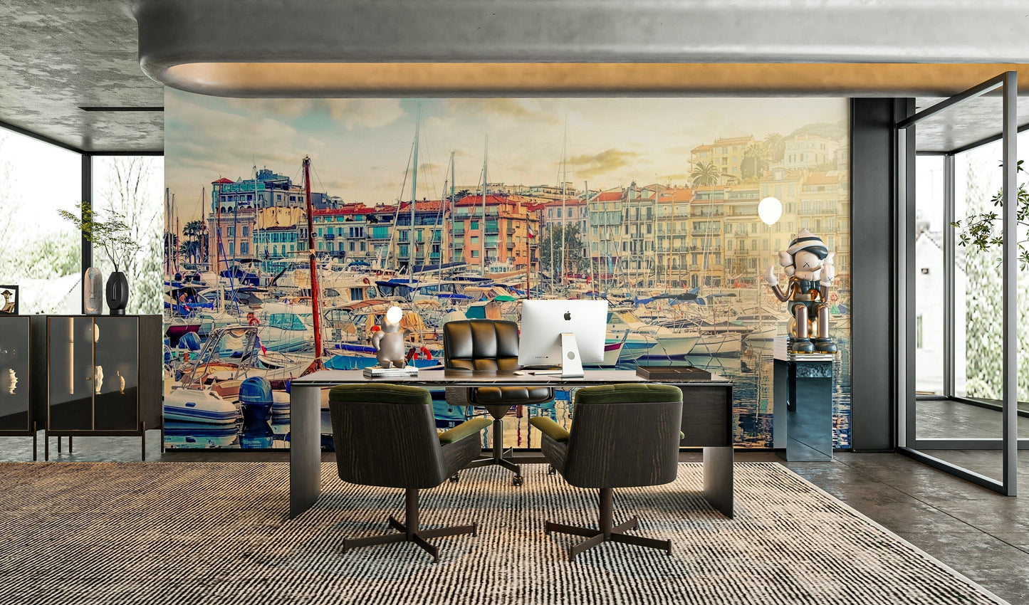 Harbor Serenity Wall Mural
