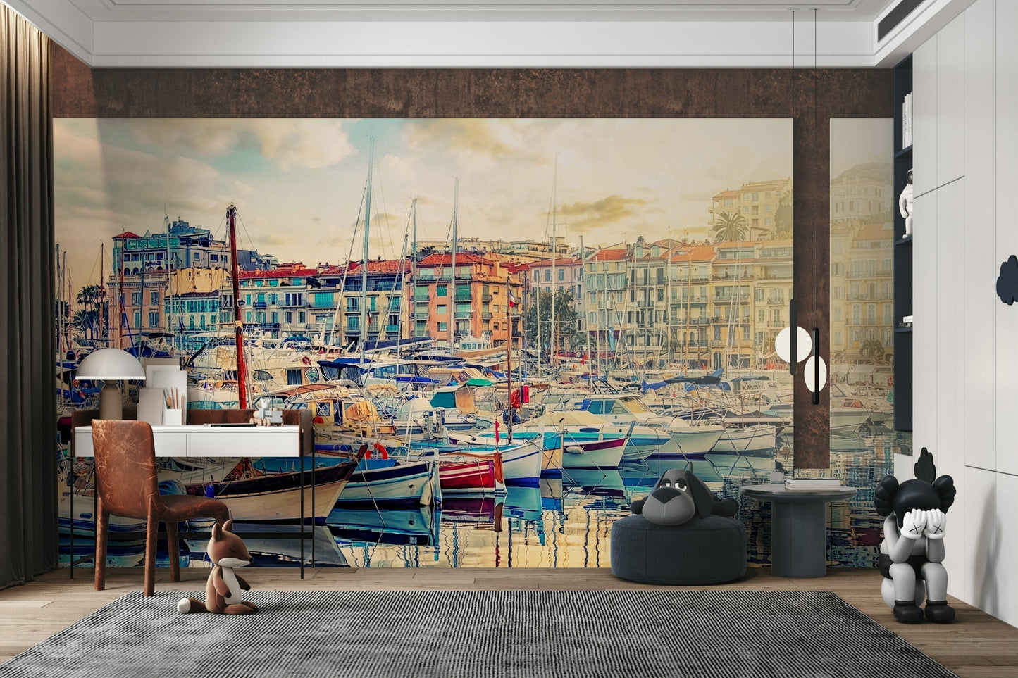 Harbor Serenity Wall Mural