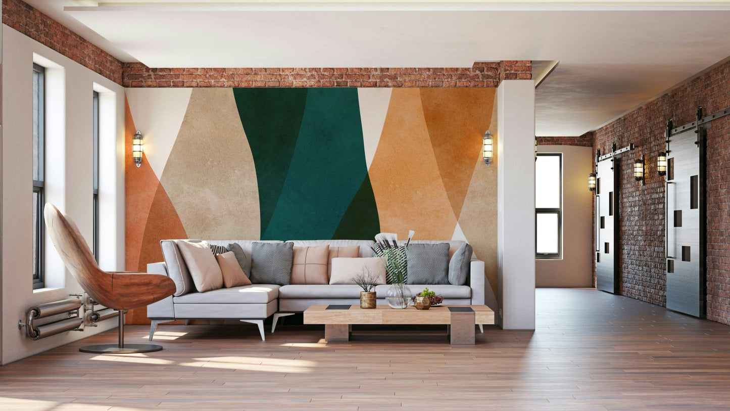 A large-scale art print with a modern aesthetic.

