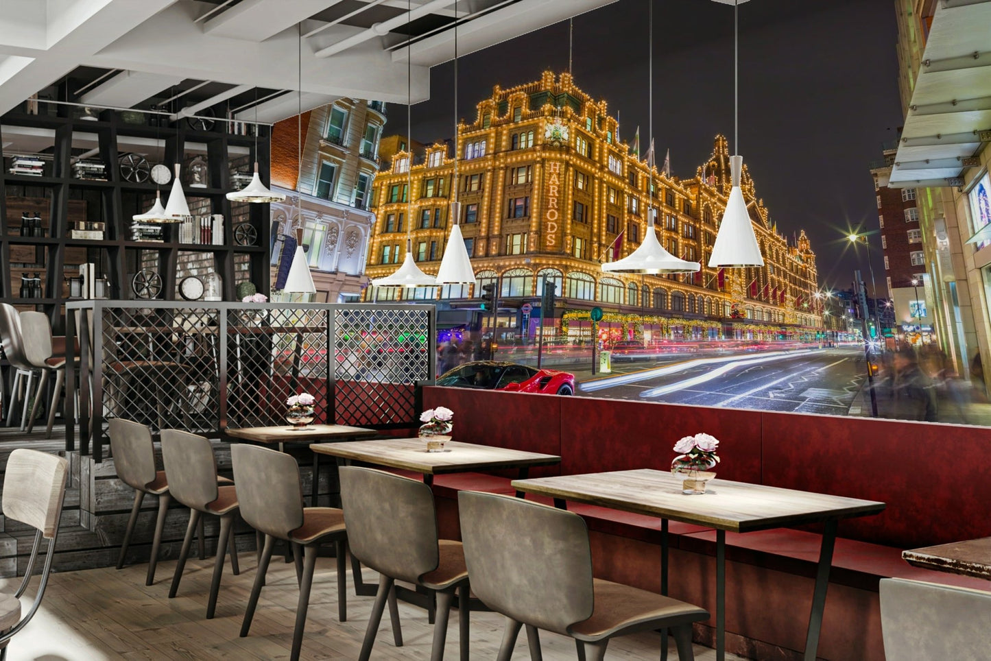 Grand architecture and vibrant energy.

