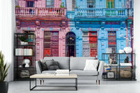 The wallpaper is perfect for an accent wall.

