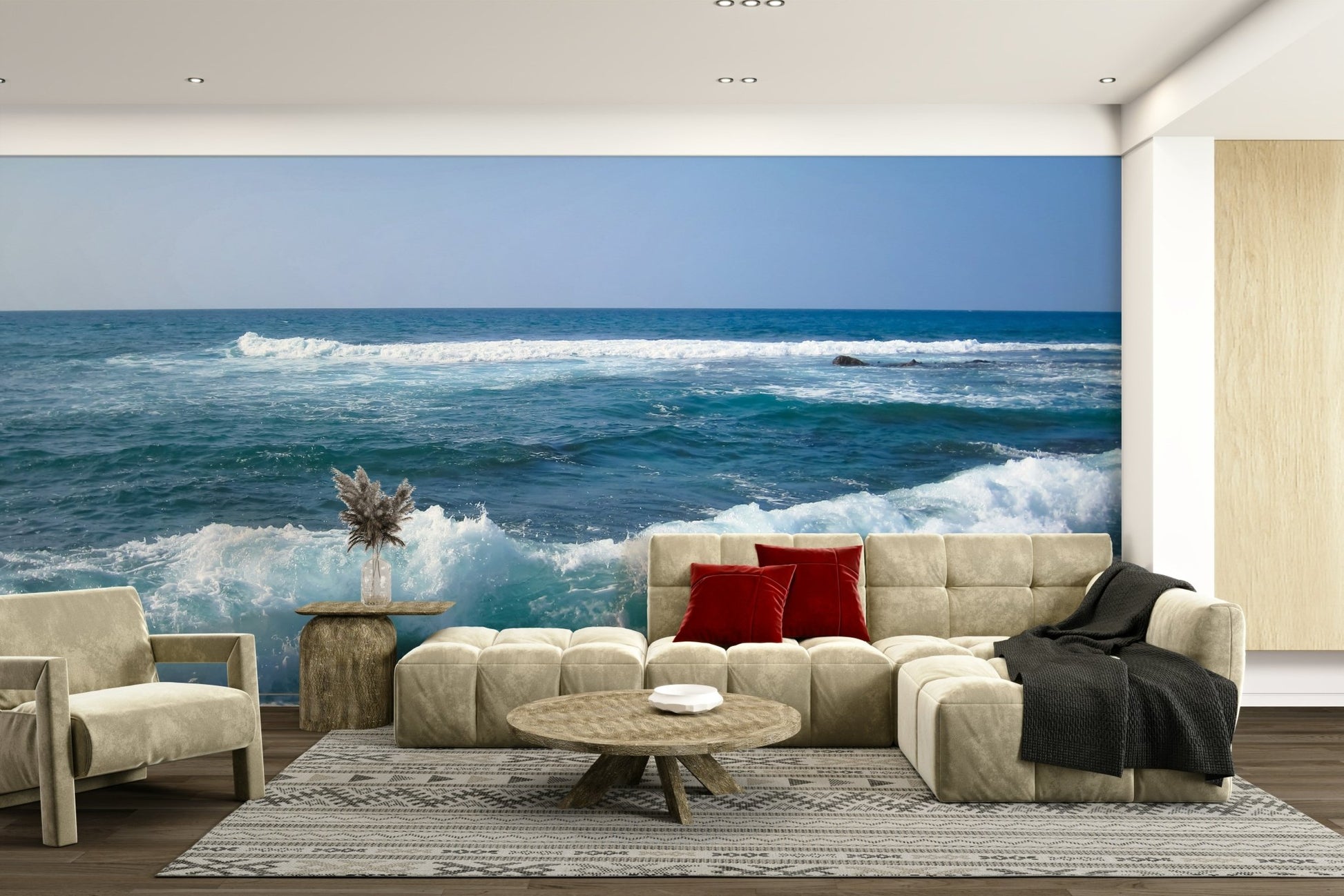 Hawaii Rocky Shore Wall Mural

