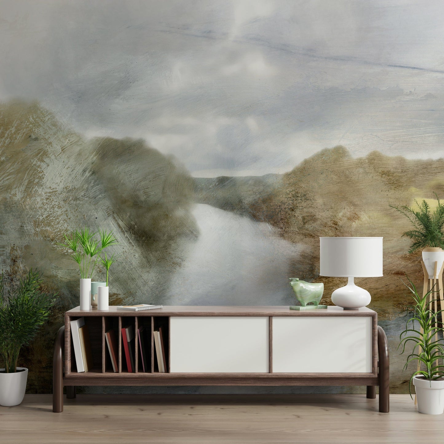 River Haze Wall Mural -2469812