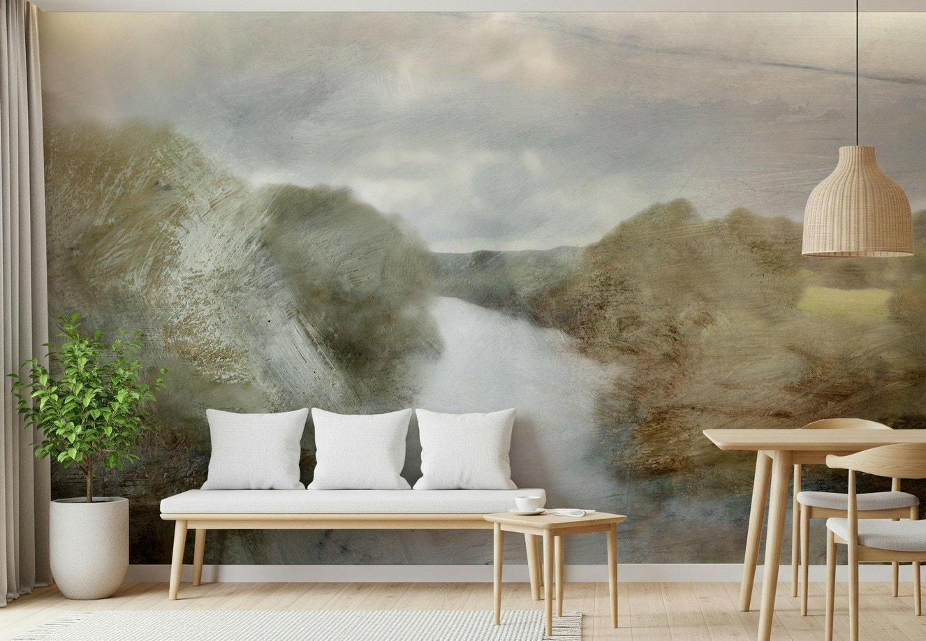 River Haze Wall Mural -2469812