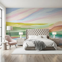 Hills and Hues Wall Mural