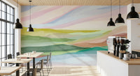 Hills and Hues Wall Mural