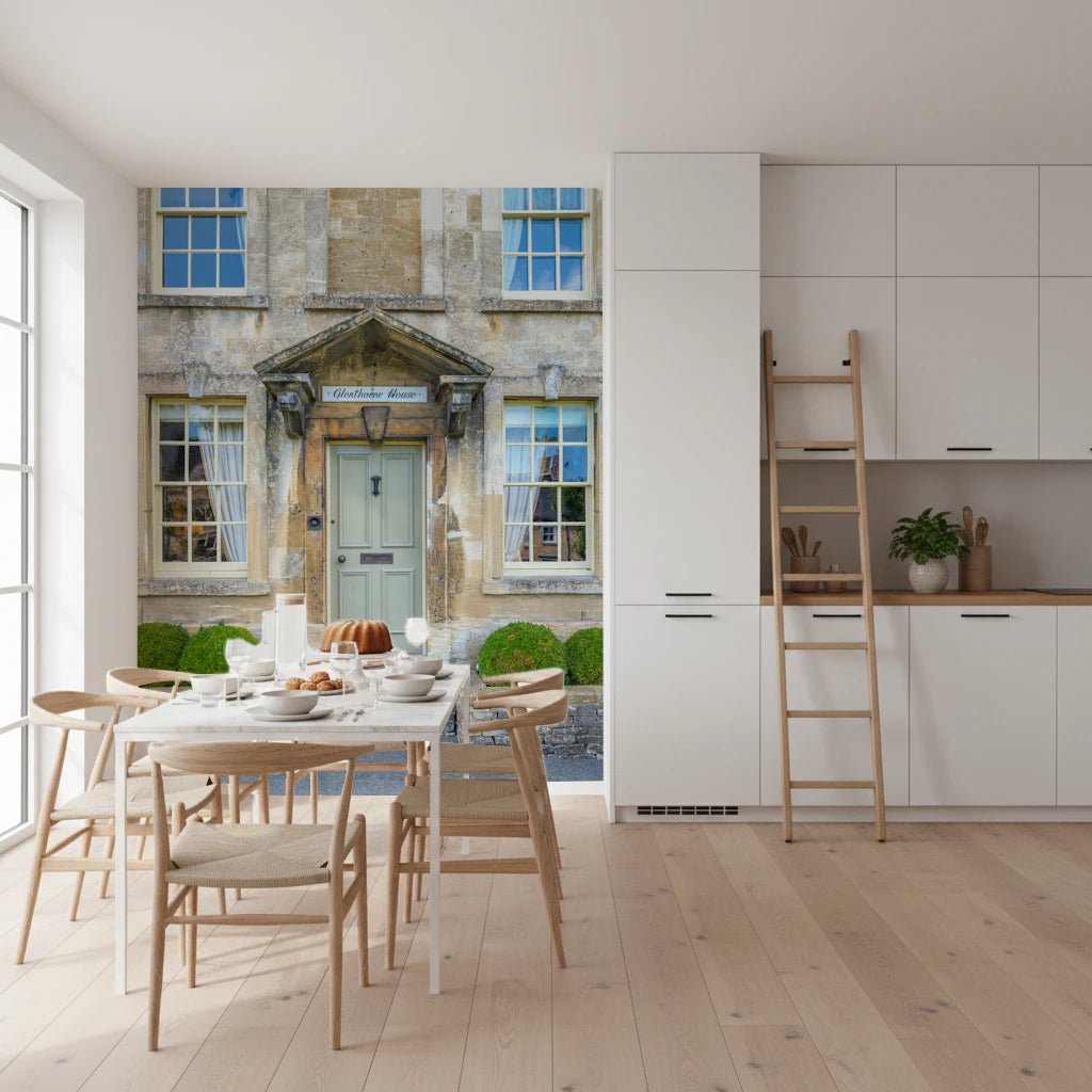 Historic Stone Home Wall Mural