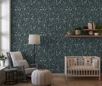 Homeland Floral Outer Space Wallpaper⁠