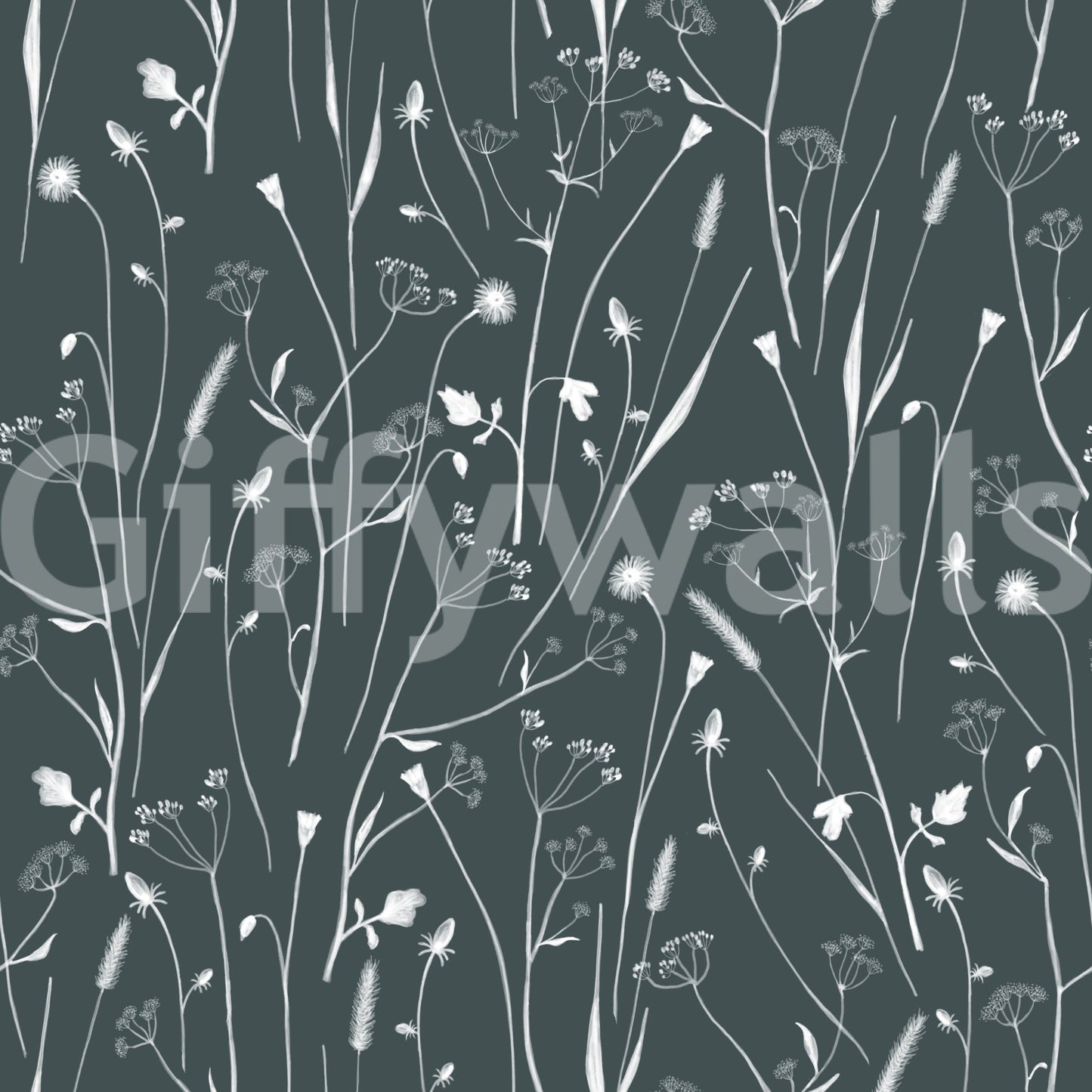Homeland Floral Outer Space Wallpaper⁠