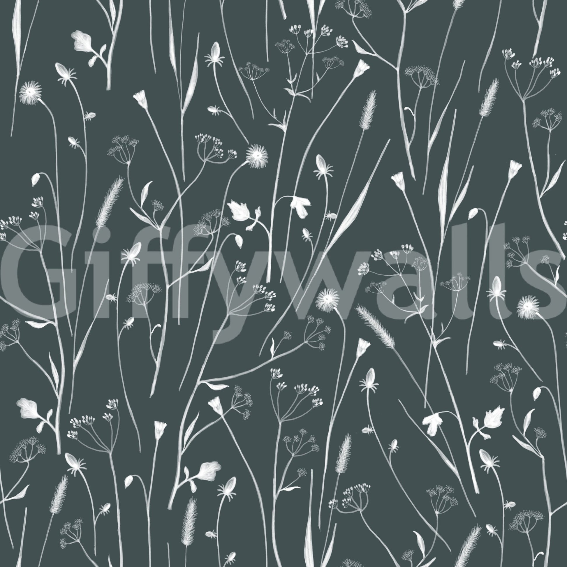 Homeland Floral Outer Space Wallpaper⁠