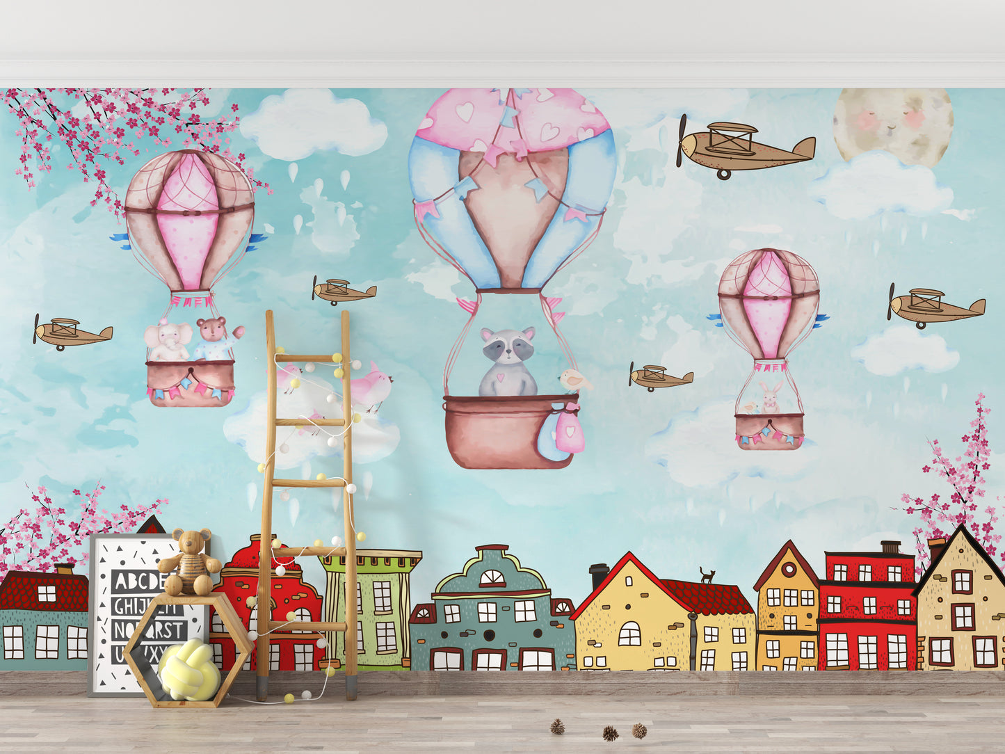 Hot Air Balloons Wallpaper Murals - Giffywalls