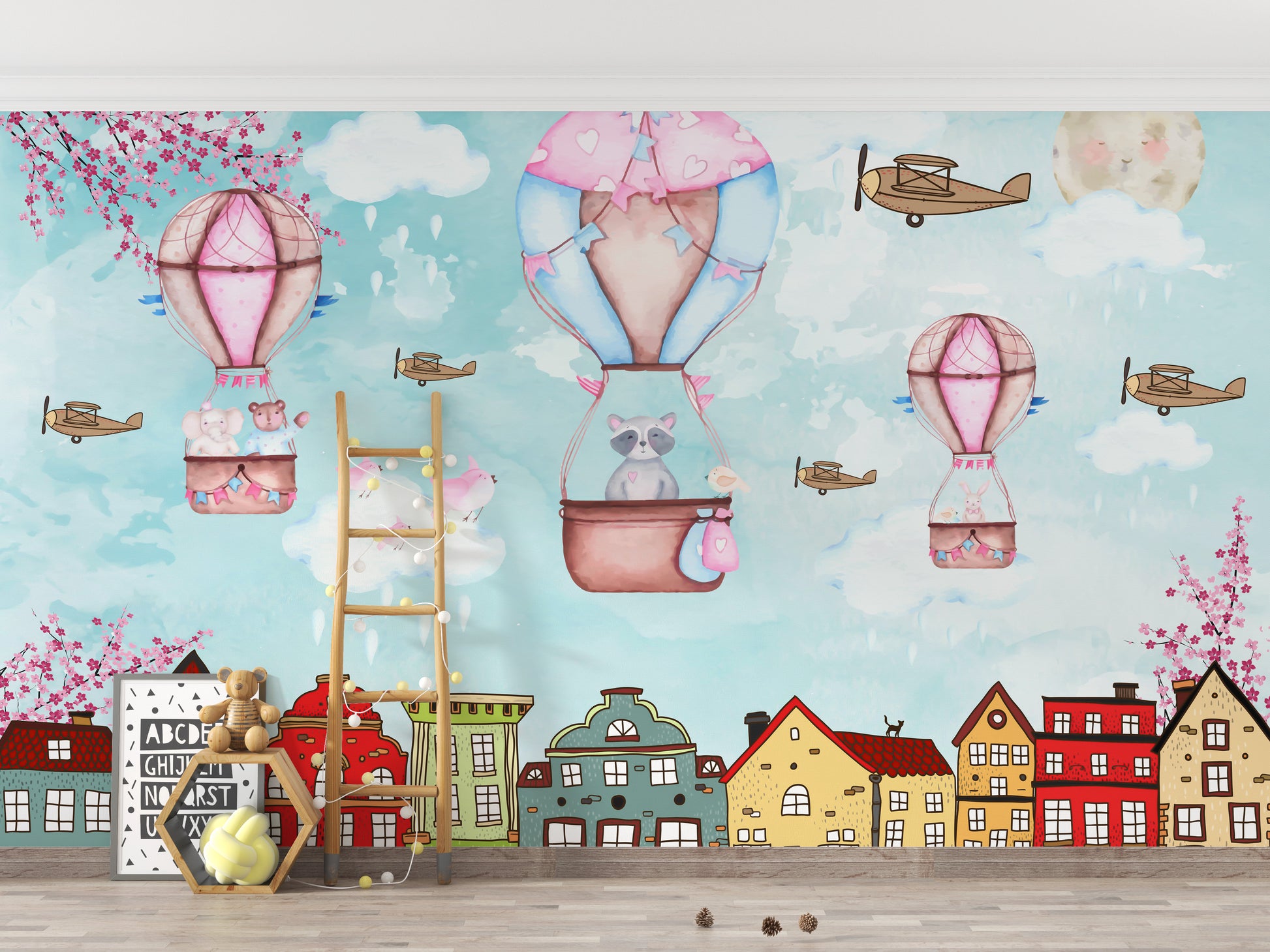 Hot Air Balloons Wallpaper Murals - Giffywalls