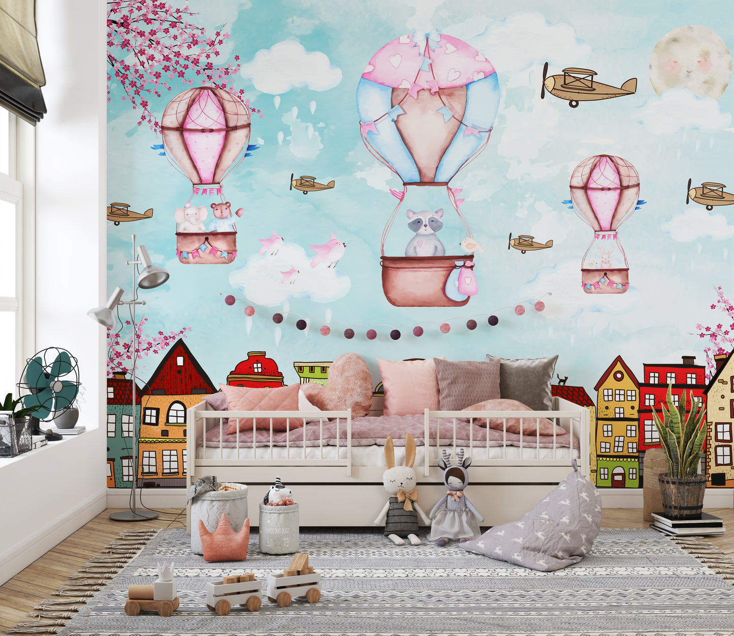 Hot Air Balloons Wallpaper Murals - Giffywalls