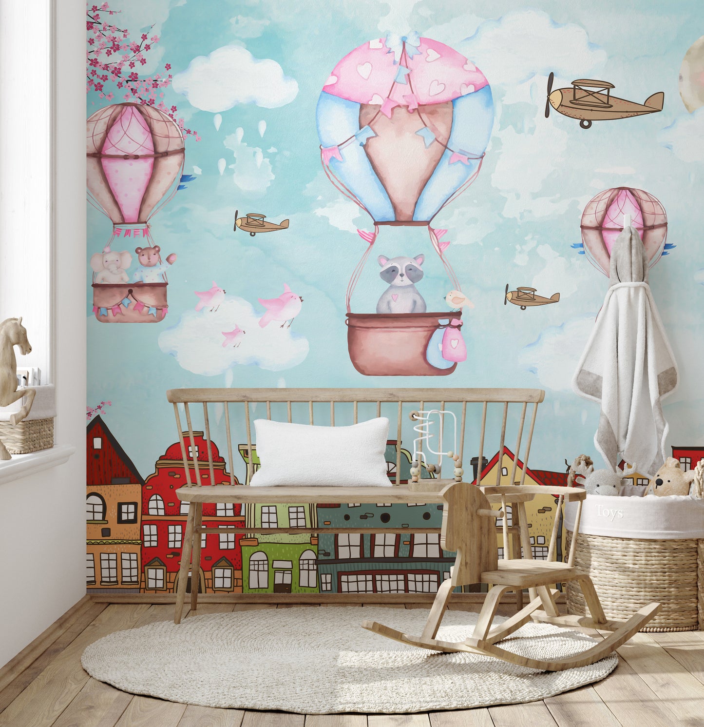 Hot Air Balloons Wallpaper Murals - Giffywalls