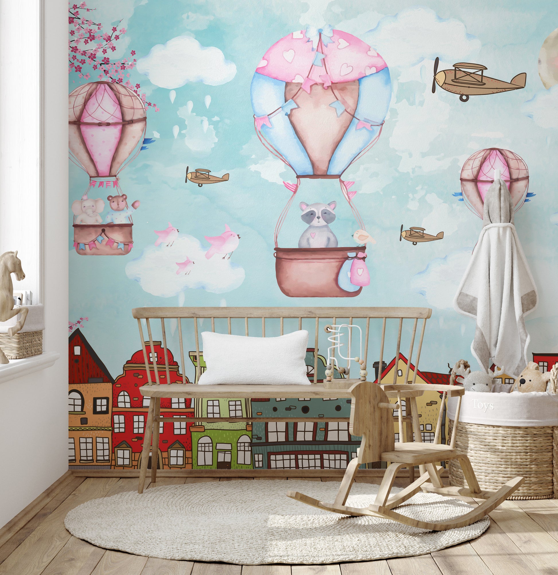 Hot Air Balloons Wallpaper Murals - Giffywalls