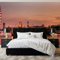 Iconic London at Dusk Wall Mural