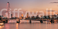 Iconic London at Dusk Wall Mural