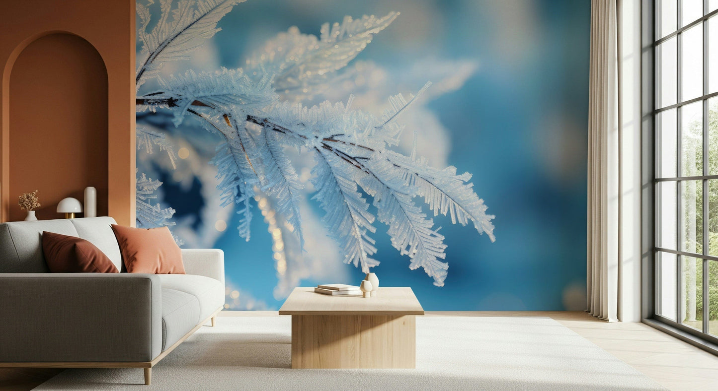 Icy Fronds Wall Mural -2559594