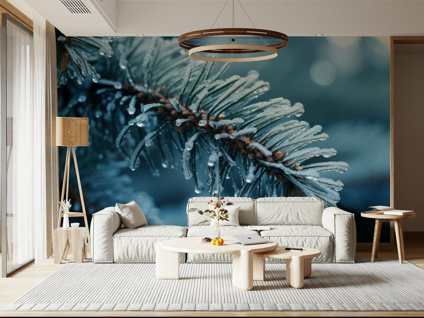 Frozen Needles Wall Mural -2559589