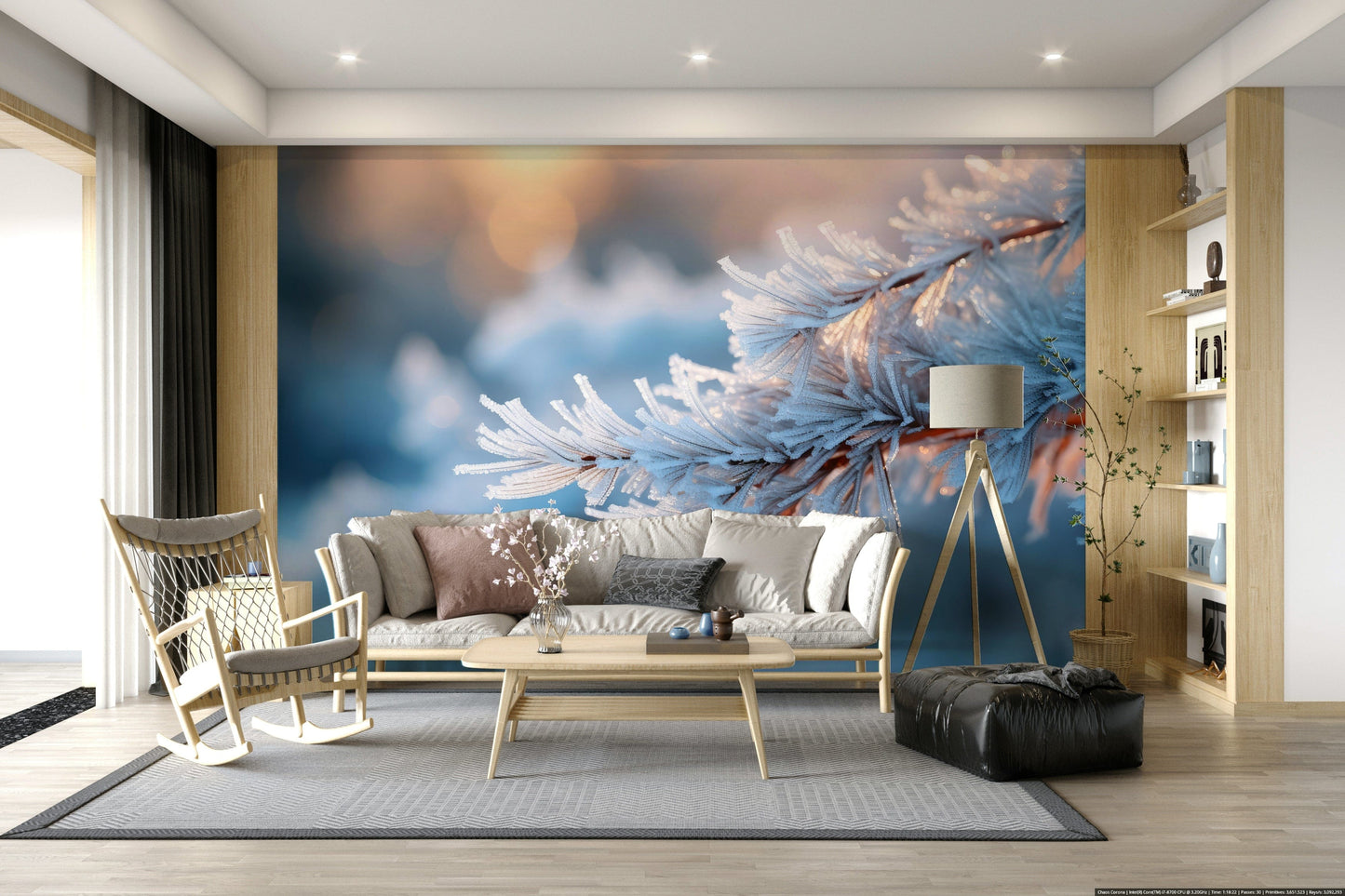 Icy Embrace Wall Mural -2559590