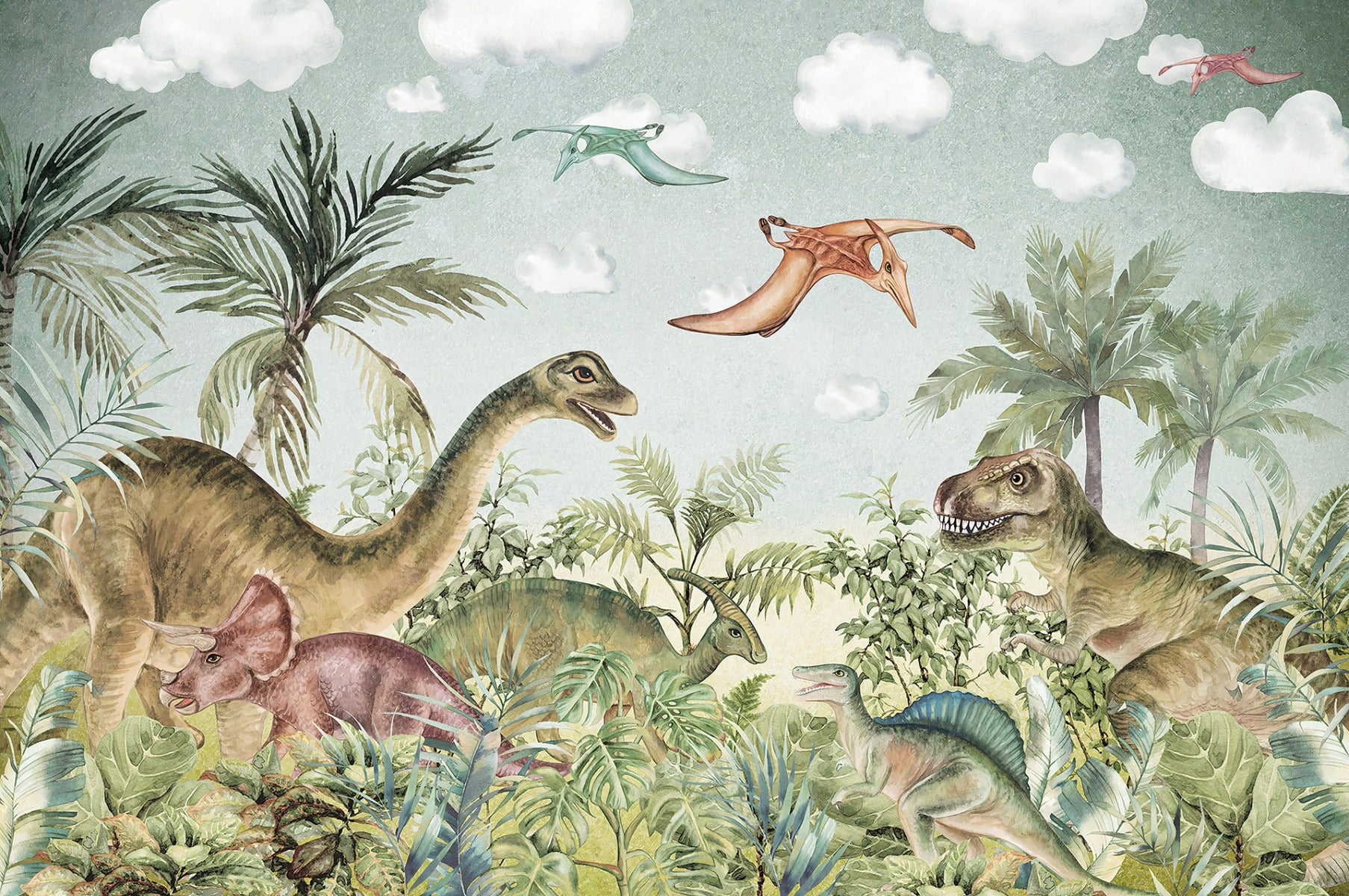 Immemorial Jurassic Wallpaper Murals