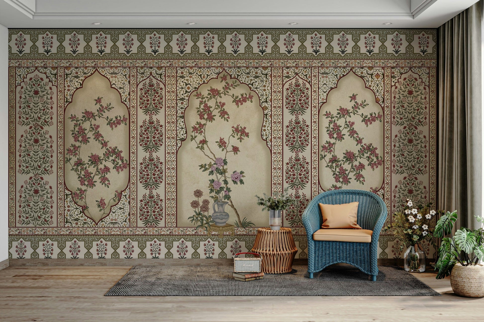 The image feels inviting and tranquil.

