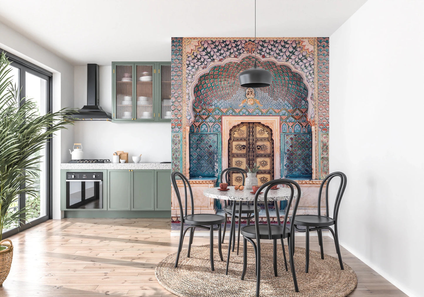 Indian Palace Door Wall Mural