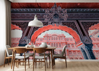 Jaipur Palace View Wall Mural
