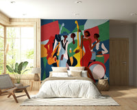 Jazz Ensemble Wall Mural