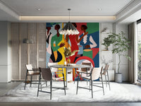 Jazz Ensemble Wall Mural