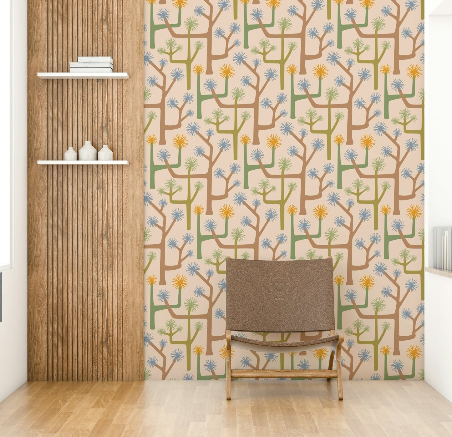 Desert botanical motifs in a unique style.

