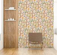 Desert botanical motifs in a unique style.

