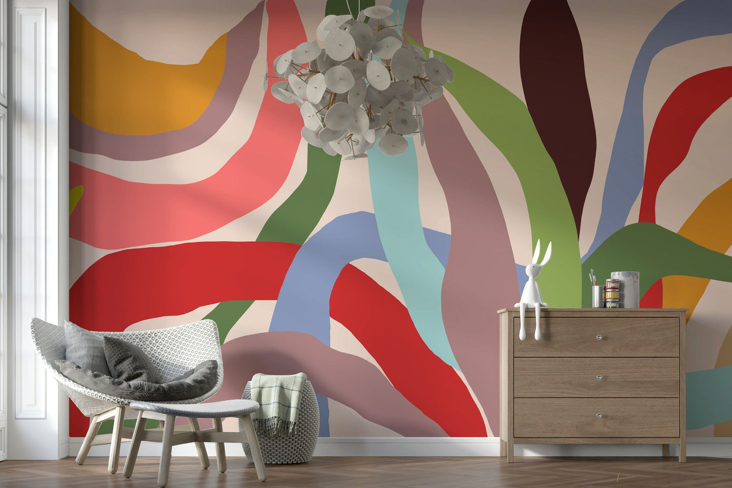 Waves of Joy Wall Mural