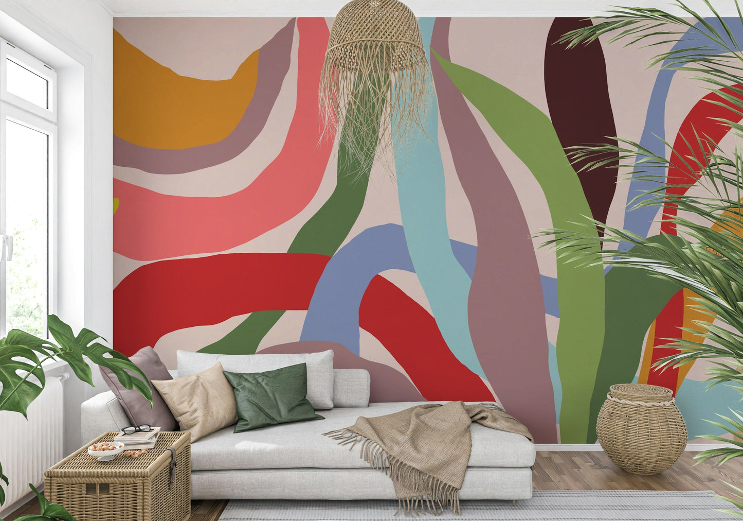Waves of Joy Wall Mural