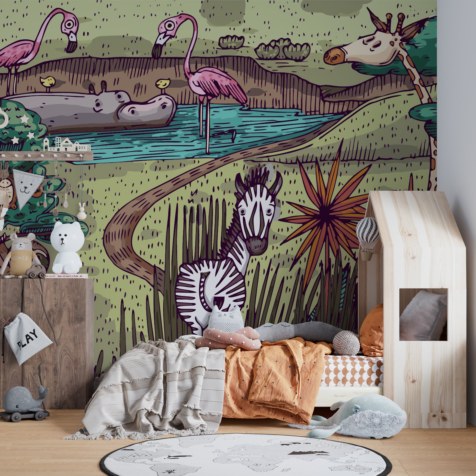 Jungle Animals wallpaper