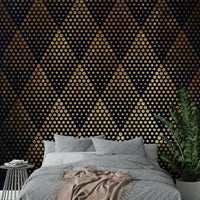 Intricate tessellations and colorful shapes.
