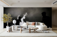 A classic desert wallpaper for walls with a light theme.

