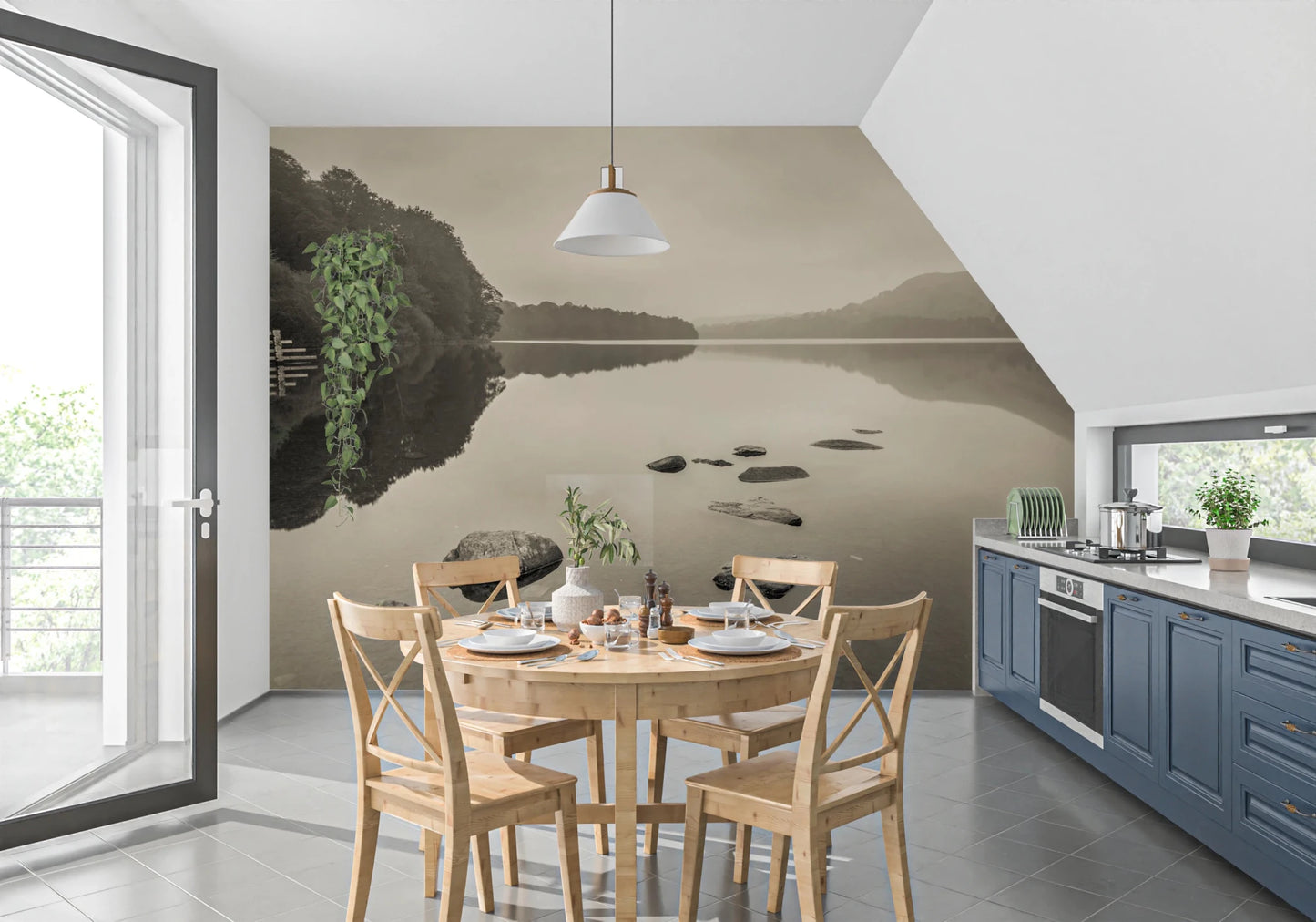 Lake Calmness Wall Mural