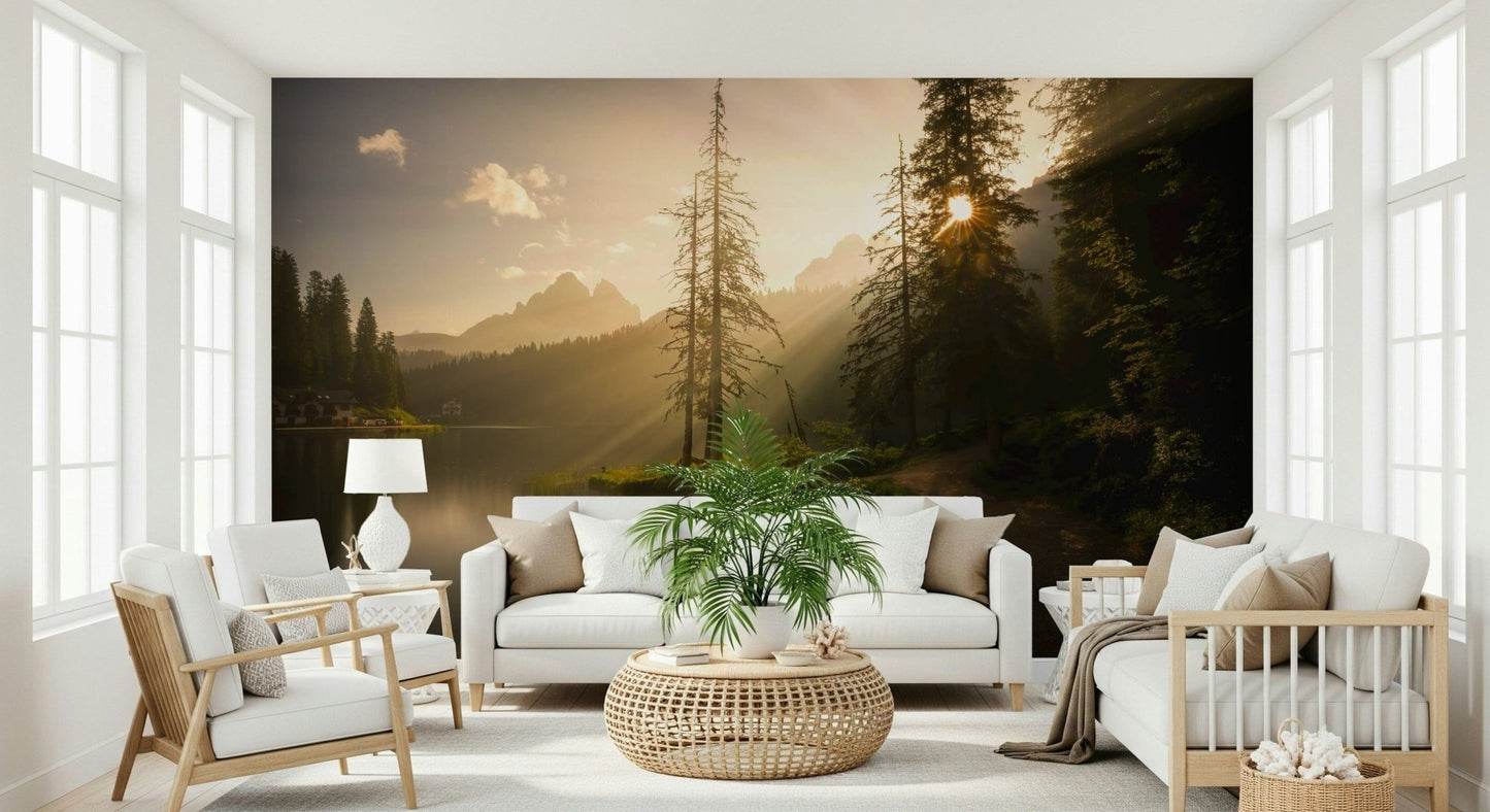 Layered light gives depth to Lakeside Radiance pattern.